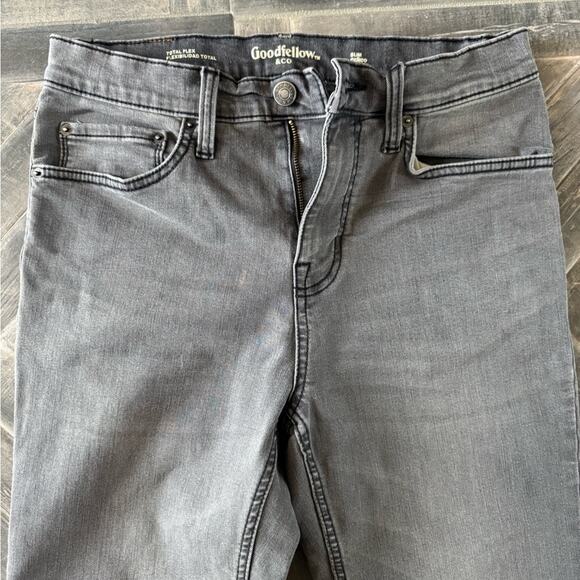 Goodfellow & Co Gray Slim Jeans with Distressed Details | 30x32 - Picture 3 of 7